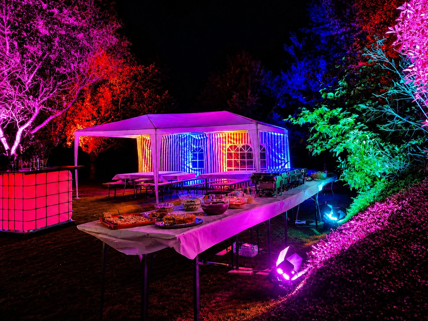 Referenz: Event-Beleuchtung